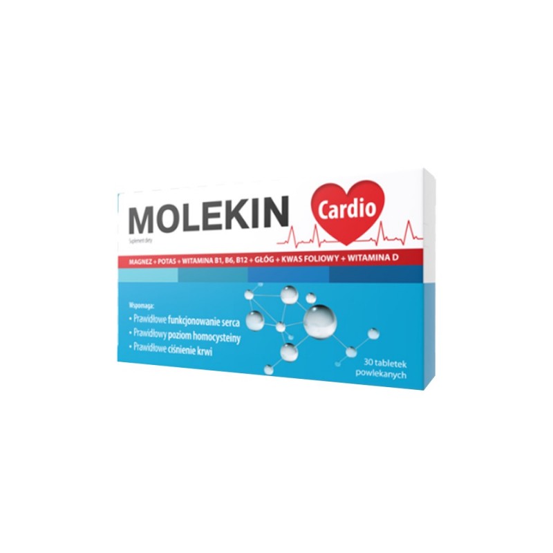Molekin Cardio tabl.powl. 30 tabl. Molekin Cardio tabl.powl. 30 tabl.