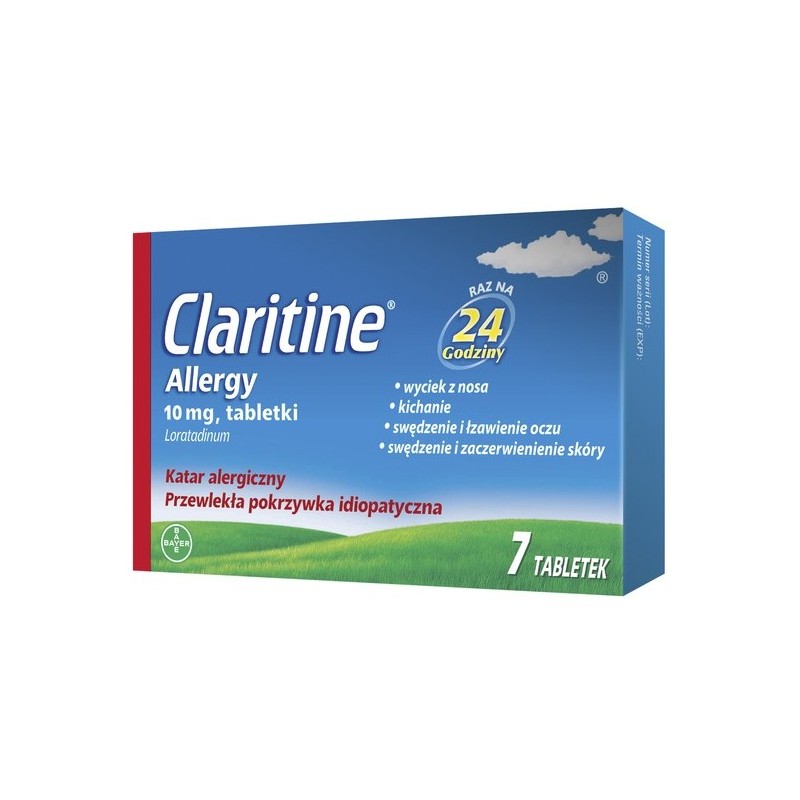 Claritine Allergy tabl. 0,01g x 7 tabl.
