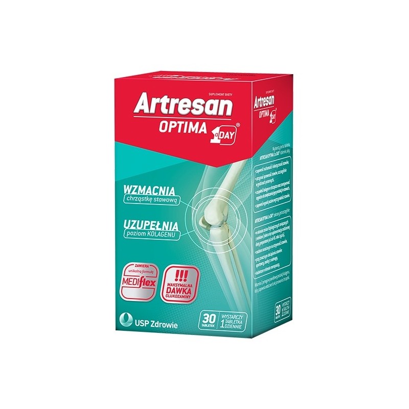 Artresan Optima 1 a Day, 30 tabletek,