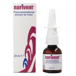 Narivent, przeciwobrzękowy aerozol do nosa, 20ml, VITAMED