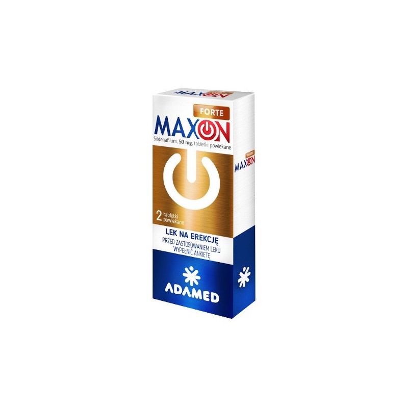 Maxon Forte 50mg, 2 tabletki, ADAMEC