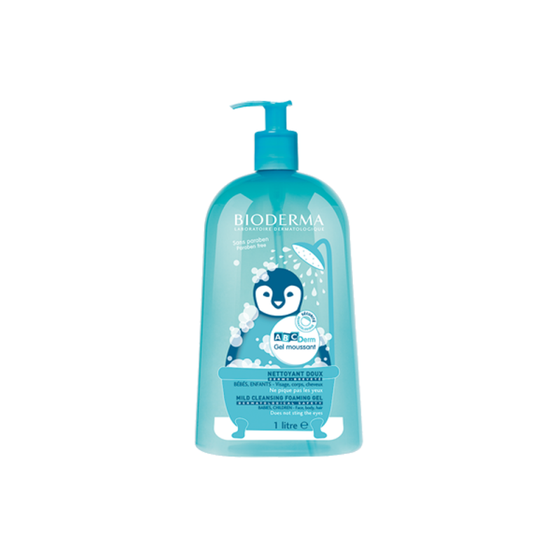 BIODERMA ABCDERM MOUSSANT Żel myjący do twarzy, ciała i włosów 1000 m BIODERMA ABCDERM MOUSSANT Żel myjący do twarzy, ciała i włosów 1000 m