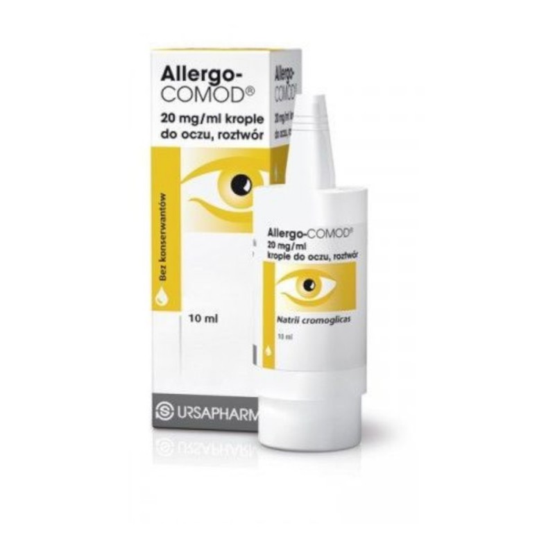 Allergo-Comod krop.do oczu 0,02 g/ml 10 ml