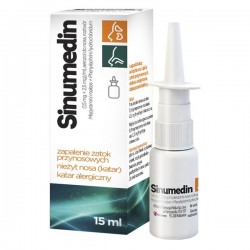 Sinumedin (1,5mg+2,5mg)/ml, aerozol, 15ml