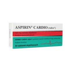 Aspirin Cardio 100 mg, 28 tabletek, BAYER