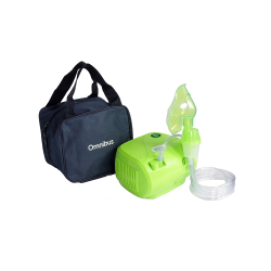 Inhalator  OMNIBUS zielony z torbą 1 sztuka