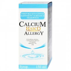 Calcium Hasco Allergy 115,6 mg/ 5 ml, syrop bezsmakowy, 150 ml