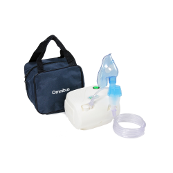 Inhalator OMNIBUS biały z torbą 1 sztuka