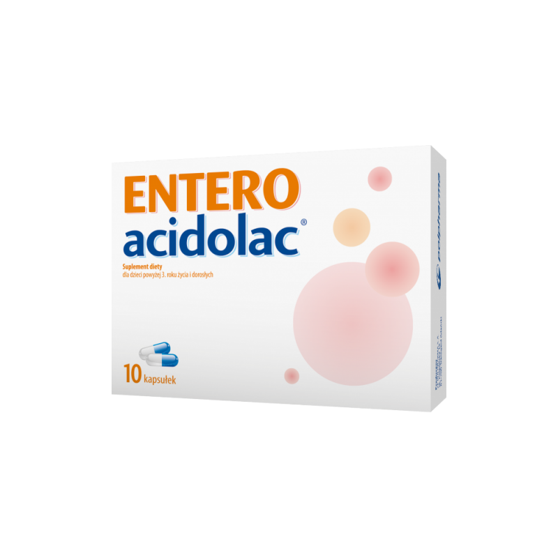 Entero Acidolac, 10 kapsułek, Medana Pharma