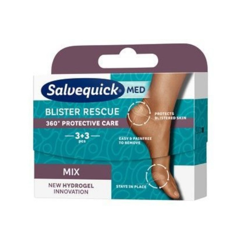 Salvequick Blister Rescue p/ na pęche x 6