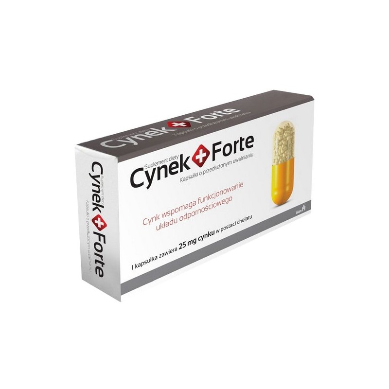 Cynek + Forte, 25 mg, 20 kapsułek o przedłużonym uwalnianiu