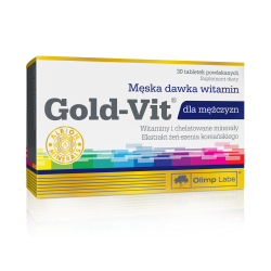 OLIMP Gold-Vit dla mężczyzn, 30 tabletek powlekanych,  Olimp Labs