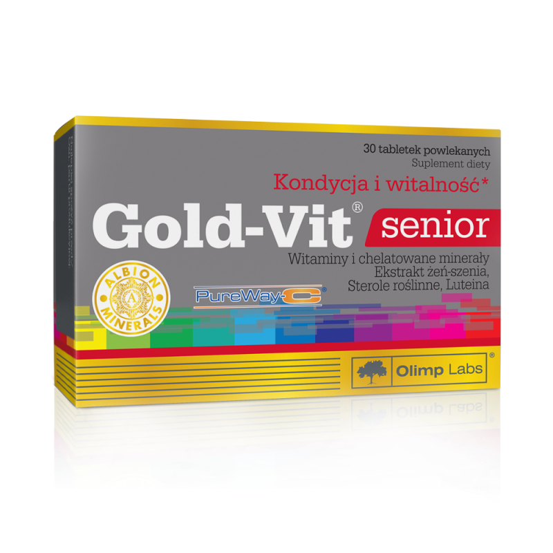 Gold-Vit senior, 30 tabletek powlekanych, Olimp Labs