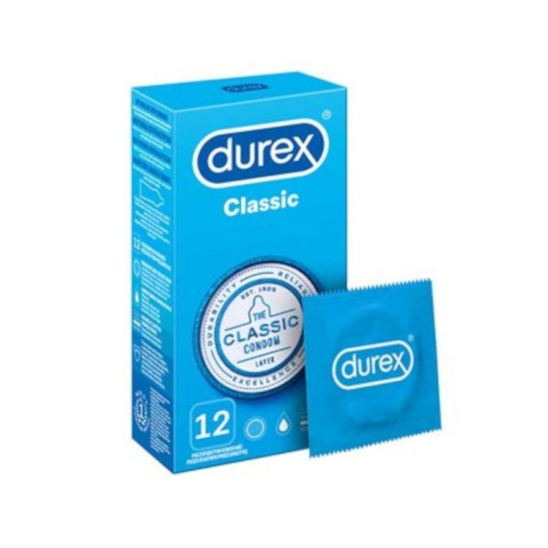 Prezerwatywy DUREX Classic 12 sztuk , Reckitt