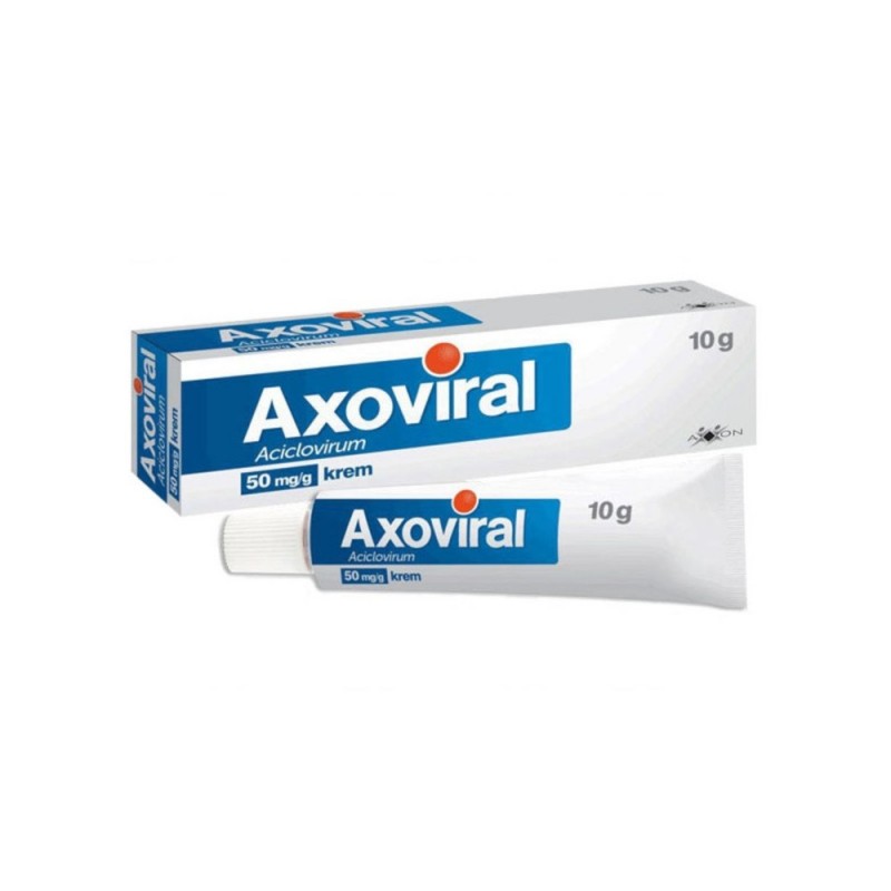 Axoviral krem 0,05 g/g 10 g (tuba)