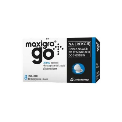 Maxigra Go tabl.dorozgr.iżucia 0,025g 8tab