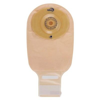 Aurum Convex Drainable, jednoczęściowy, z miodem manuka, odpuszczalny beźowy, z okienkiem, XMHNDS413, MINI
