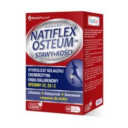 Natiflex Osteum kaps.zrośl.celulozy 60kaps