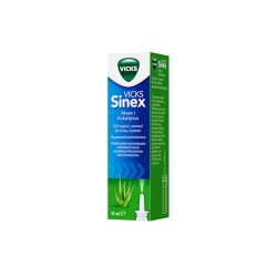 Vicks Sinex Aloes i Eukaliptus, 0,5 mg/ml, aerozol do nosa, 15 ml