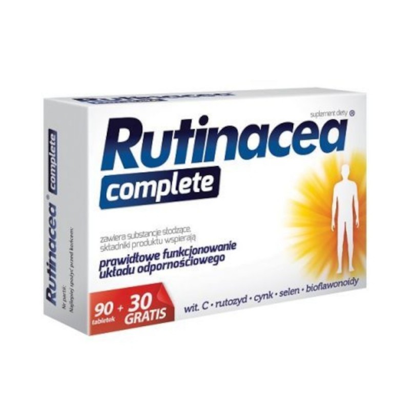 Rutinacea Complete, 120 (90 +30) tabletek, Aflofarm