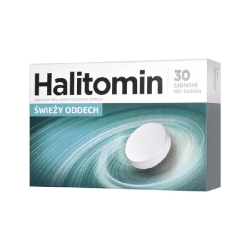Halitomin, 30 tabletek do ssania, Aflofarm