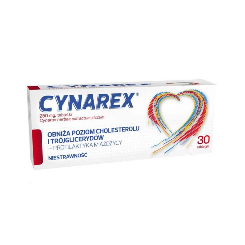 Cynarex tabl. 0,25 g 30 tabl.