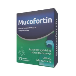 Mucofortin 600 mg, 10...