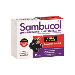 Sambucol Extra Strong, 30 kapsułek,  SEQUOIA