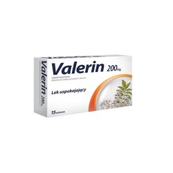 Valerin 200mg, 15 tabletek,...