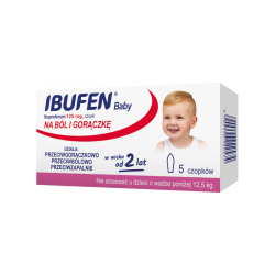 Ibufen baby, 125mg, czopki
