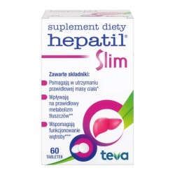 HEPATIL SLIM, 60 tabletek...