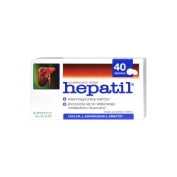 Hepatil, 40 tabletek, Teva