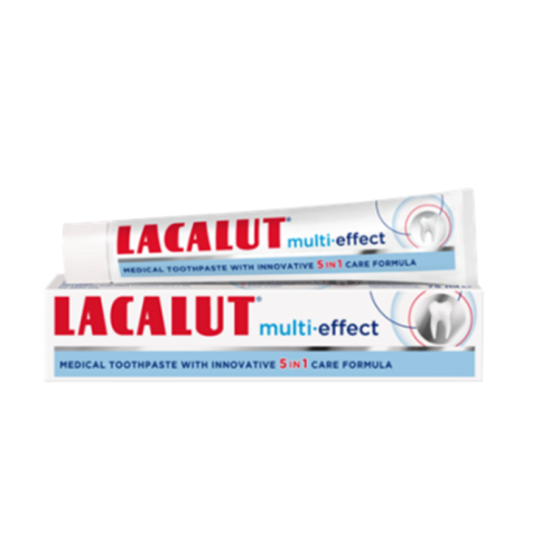 LACALUT MULTI-EFFECT Pasta do zębów 75 ml, Zdrovit